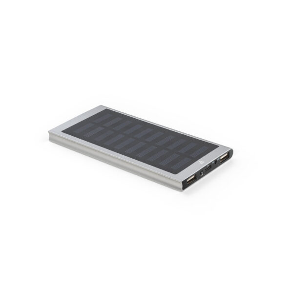 Akupank päikesepatareiga 8000 mAh Clerk